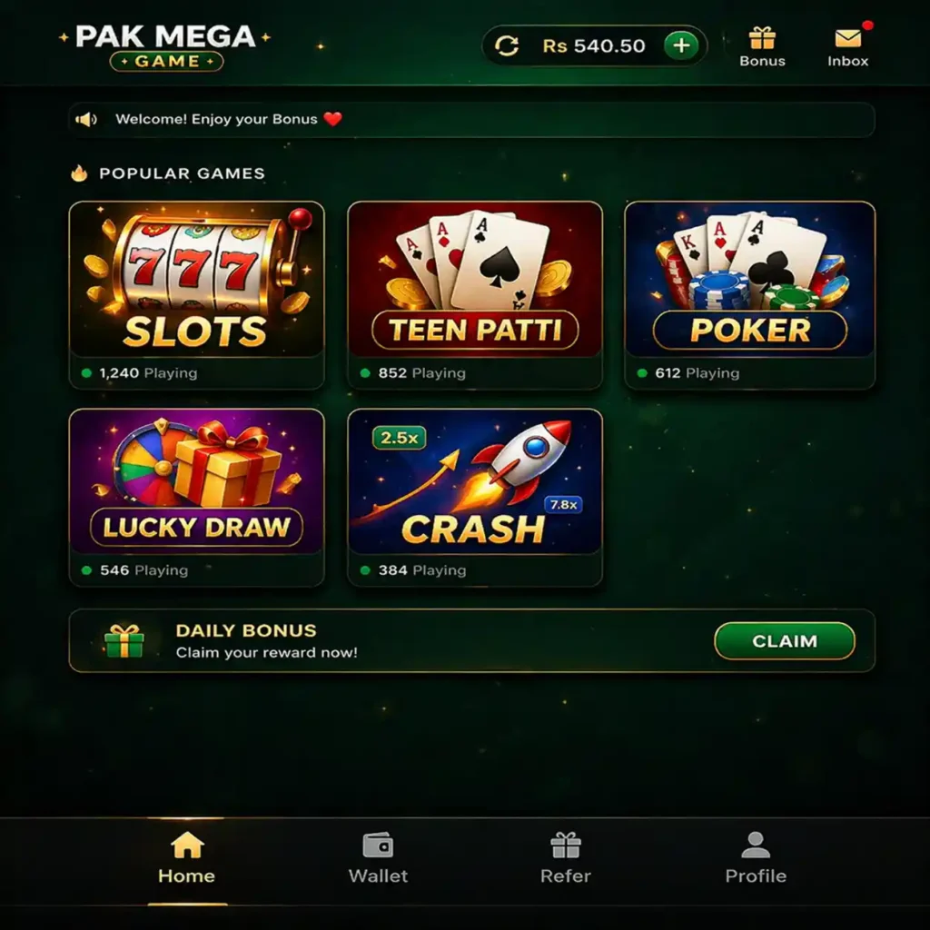 Pak Mega Game