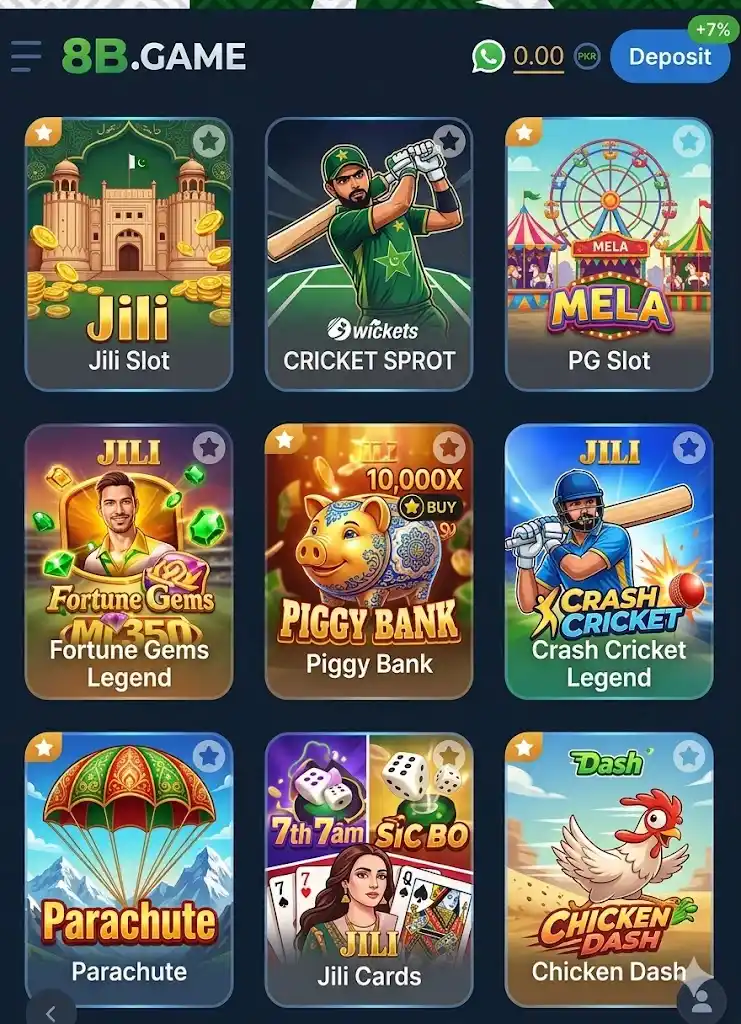 8B Game