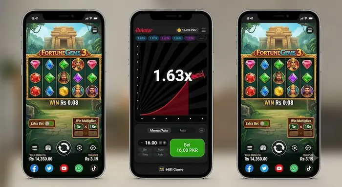 M91 Game interface image