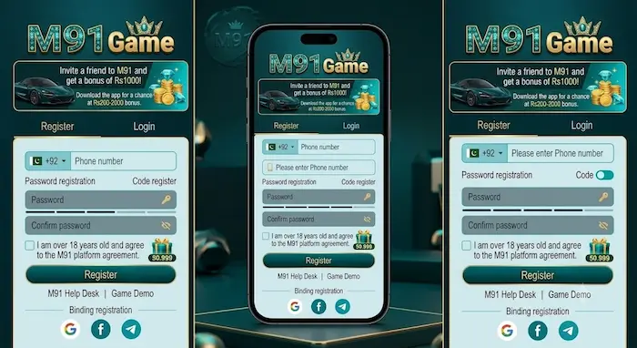 M91 Game interface image
