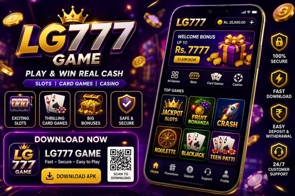 LG777 Game interface image