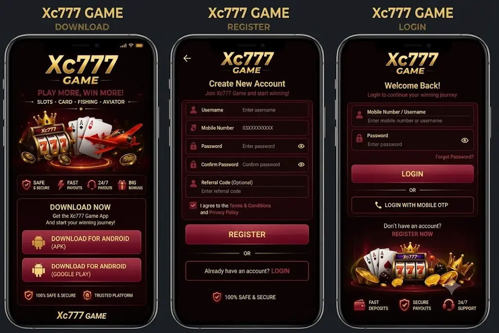 Xc777 Game interface image