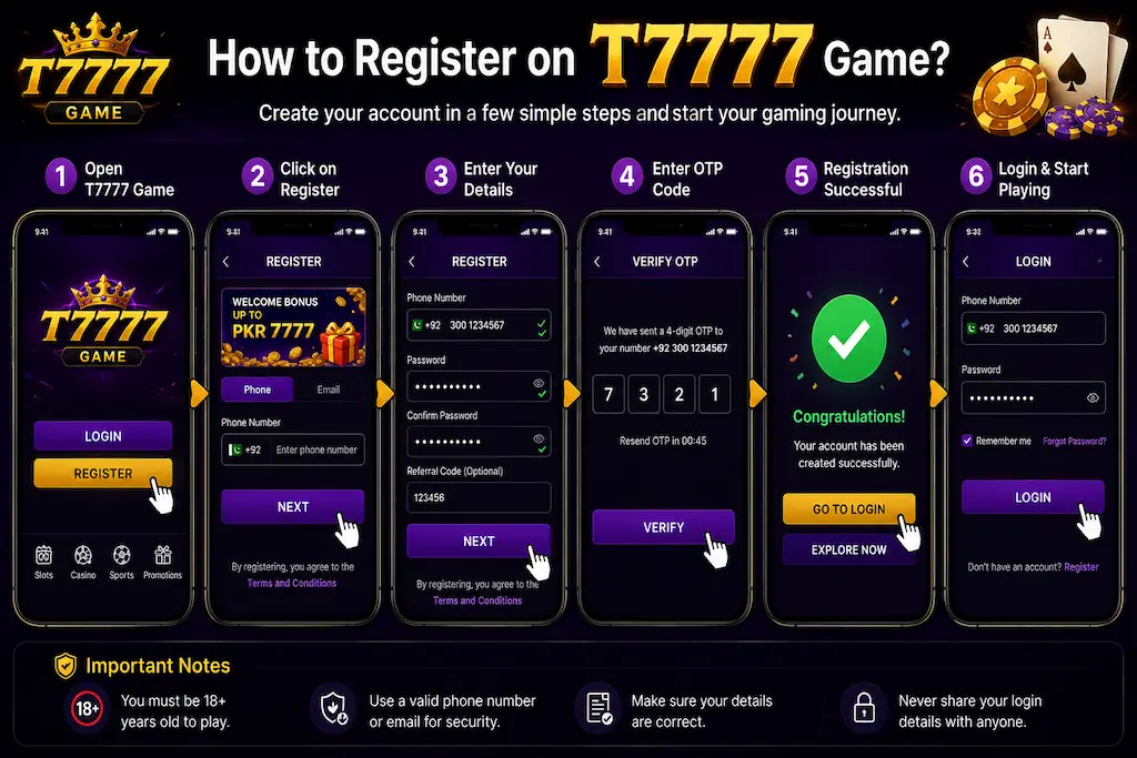 T7777 Game  interface image