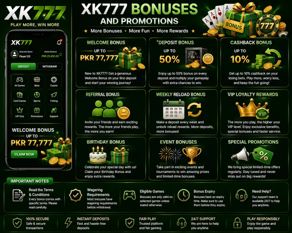 XK777 Game interface image