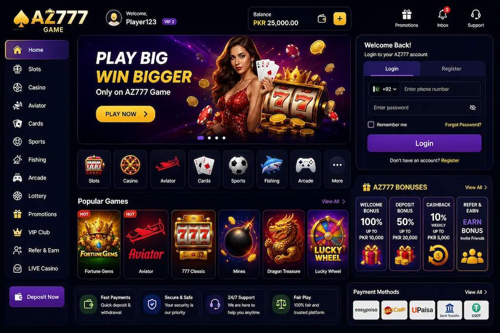  AZ777 Game interface image
